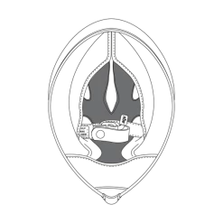 AGV Corsa R/Veloce Black Removable Crown Pad 20kit6120