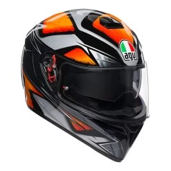 AGV K3-SV Liquefy Black Orange Helmet