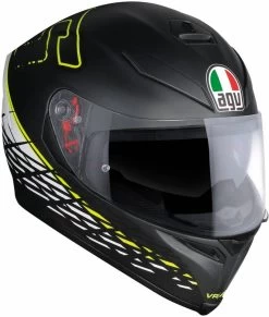 AGV K5-S THORN 46 Matt Black Yellow