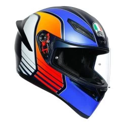 AGV K1 Power Matt Dark Blue Orange White Helmet