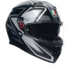 Agv K3 E2206 Mplk Compound Matt Black Grey 008