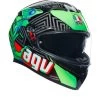 Agv K3 E2206 Mplk Kamaleon Black Red Green 013