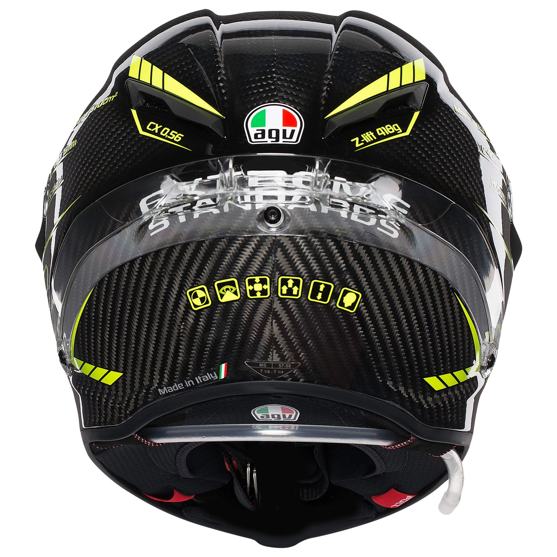 AGV PISTA GP R Project 46 3.0 Carbon Helmet - Image 4