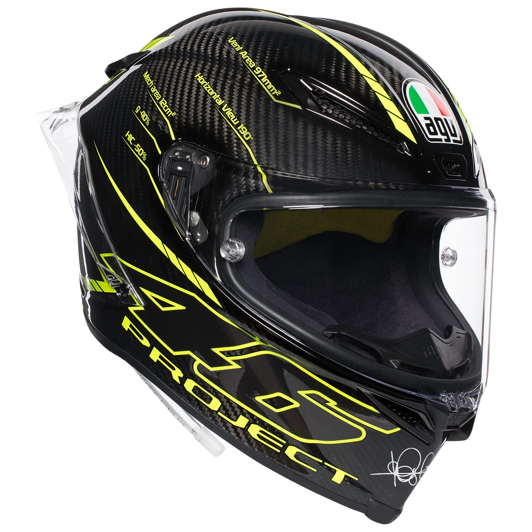 AGV PISTA GP R Project 46 3.0 Carbon Helmet - Image 2