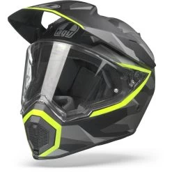 AGV AX9 Siberia Matt Black Yellow Fluo Adventure Helmet