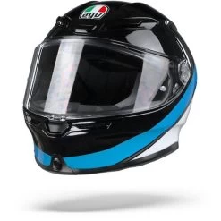 AGV K6 Max Vision Minimal Black Pearl White Aqua Full Face Helmet