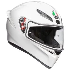 AGV K1 Solid White Helmet