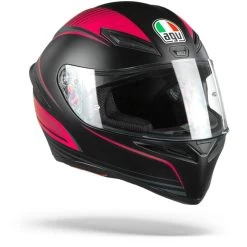 AGV K1 Warmup Black Pink Full Face Helmet
