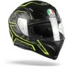 AGV K5 S Max Vision Tornado Matt Black Yellow Fluo Full Face Helmet