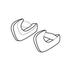 AGV Sportmodular Cheek Pads