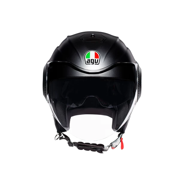 AGV Orbyt Solid Matt Black Helmet - Image 2