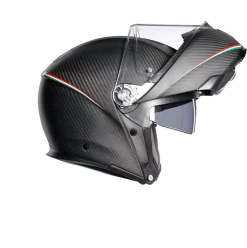 AGV Sports Modular Tricolore Matt Carbon Italy Helmet